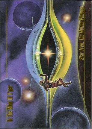 Star Trek Master Series: Series 1 (Base Set) card 57 In the Mind of V'ger