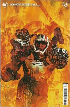 Hardware Season One issue 1-C Bill Sienkiewicz Cardstock Cover