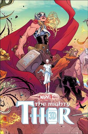Mighty Thor (2016) issue 1-L Russell Dauterman 3D Polybagged Cover