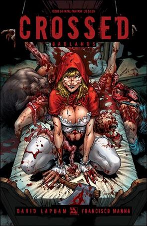 Crossed: Badlands issue 64-D Fatal Fantasy Cover