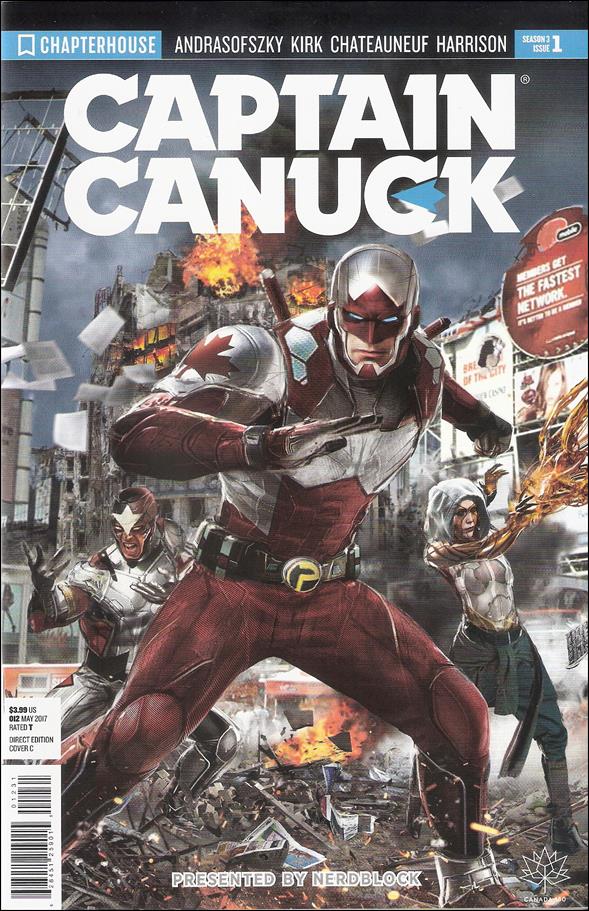 Captain Canuck Season 3 issue 1-C John Gallagher Nerd Block Cover