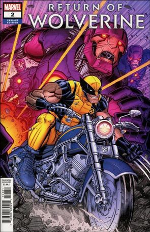 Return of Wolverine issue 2-D Nick Bradshaw 1:50 Cover