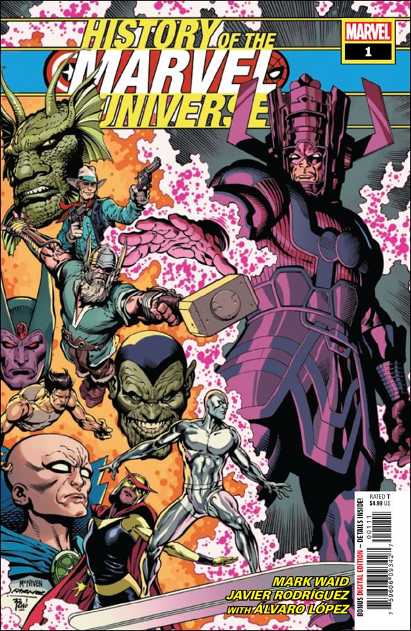 History of the Marvel Universe (2019) issue 1 Steve McNiven Cover