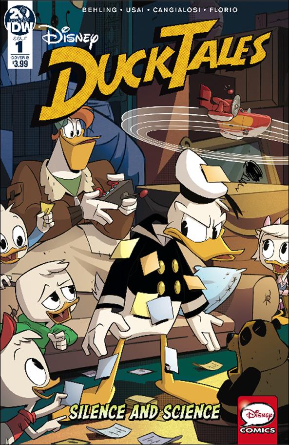 DuckTales: Silence and Science issue 1-B Marco Ghiglione "Sticky Notes" Cover