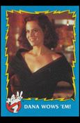 Ghostbusters II (Base Set) card 54 Dana Wows 'Em!