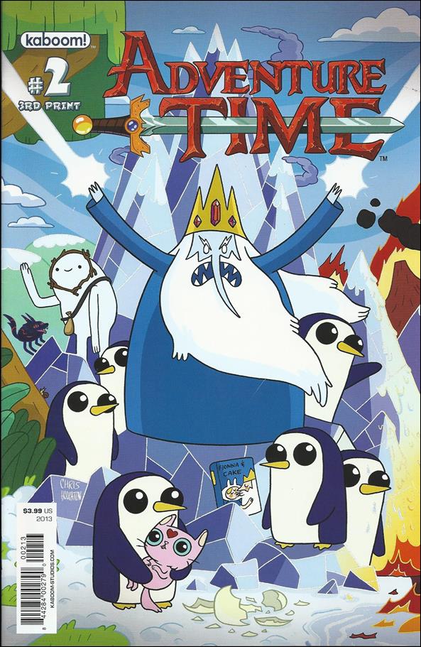 Adventure Time (2012) issue 2-F Chris Houghton Cover (3rd Printing)