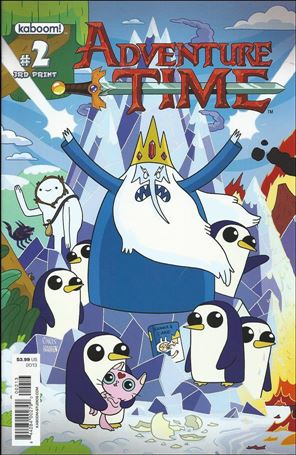 Adventure Time (2012) issue 2-F Chris Houghton Cover (3rd Printing)