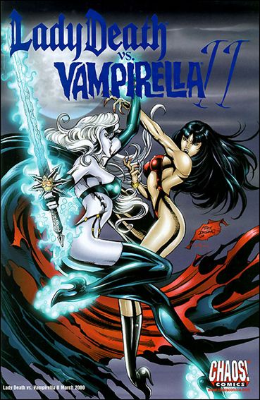 Lady Death vs Vampirella II issue 1-C Blue Foil cover