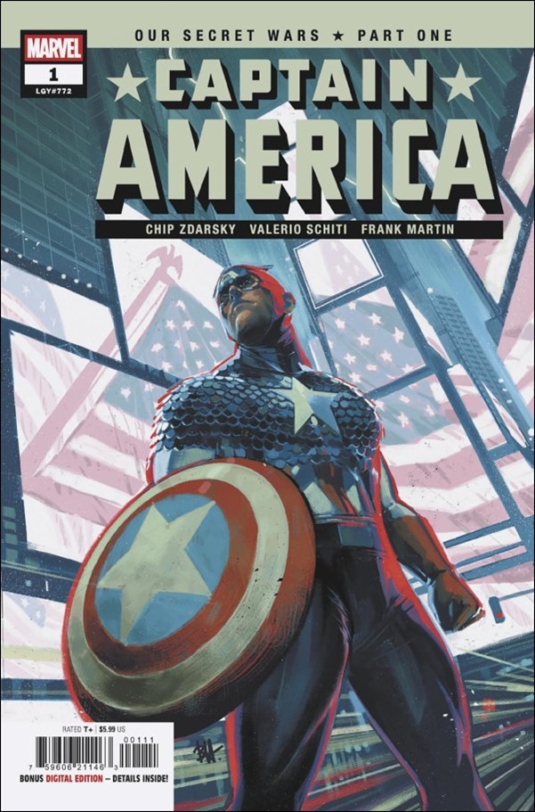 Captain America (2025) issue 1 Ben Harvey Cover