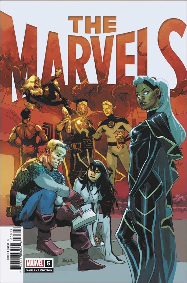 Marvels (2021) issue 5-B Mahmud A. Asrar 1:25 Cover