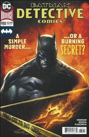 Detective Comics (1937) issue 988 Stephen Segovia Cover