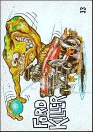 Odd Rods (Base Set) card 33 Ford Killer