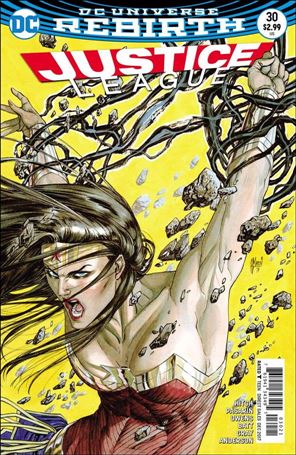 Justice League (2016) issue 30-B Nick Bradshaw Cover
