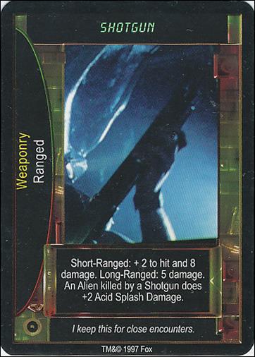Aliens/Predator (Base Set) card 320 Shotgun