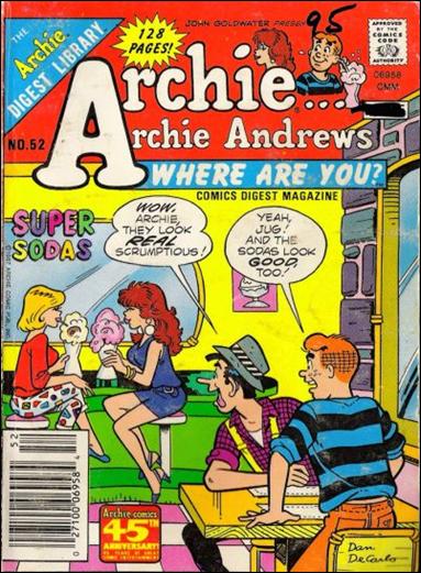 Archie…Archie Andrews, Where Are You Comics Digest Magazine issue 52