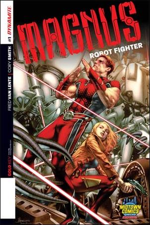 Magnus Robot Fighter (2014) issue 1-O Jay Anacleto Midtown Comics Cover