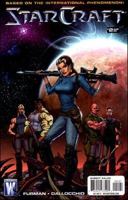 Starcraft issue 2-B Shawn Moll Cover