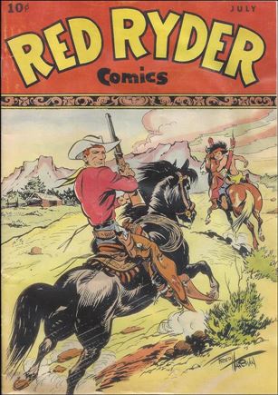 Red Ryder Comics issue 48-B Second Printing Reproduction