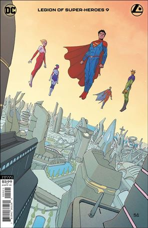 Legion of Super-Heroes (2020) issue 9-B Andre Araujo Cover