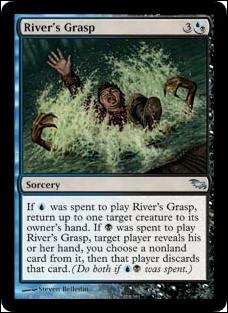Magic the Gathering: Shadowmoor (Base Set) card 174 River's Grasp