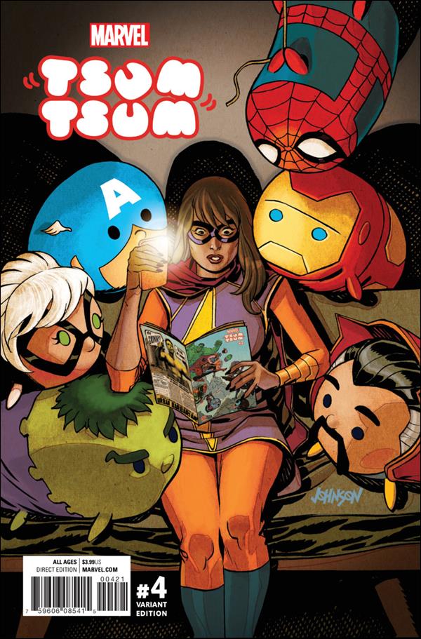 Marvel Tsum Tsum issue 4-B Dave Johnson Cover