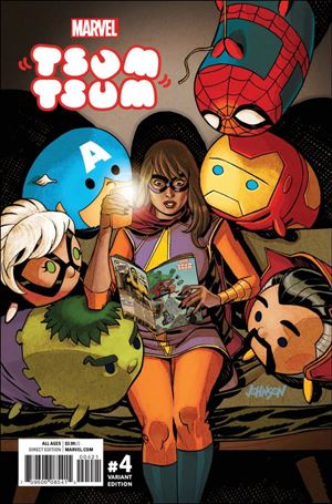 Marvel Tsum Tsum issue 4-B Dave Johnson Cover