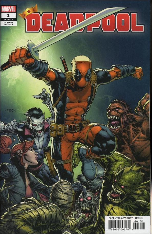 Deadpool (2020) issue 1-B David Finch Cover