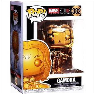 POP! Marvel figure 382 Gamora (Gold Chrome)