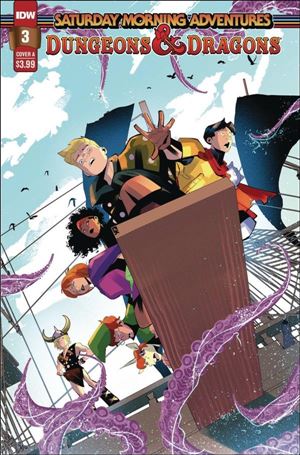 Dungeons & Dragons: Saturday Morning Adventures (2024) issue 3 George Kambadais Cover