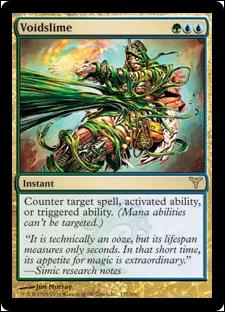 Magic the Gathering: Dissension (Base Set) card 137 Voidslime