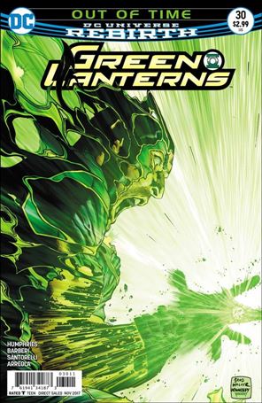 Green Lanterns issue 30 Brad Walker Cover