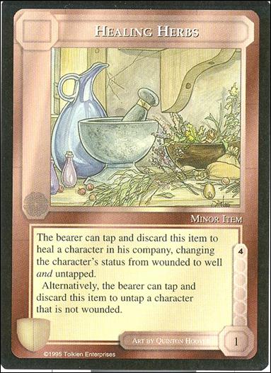 Middle-Earth: The Wizards (Base Set) card 212 Healing Herbs