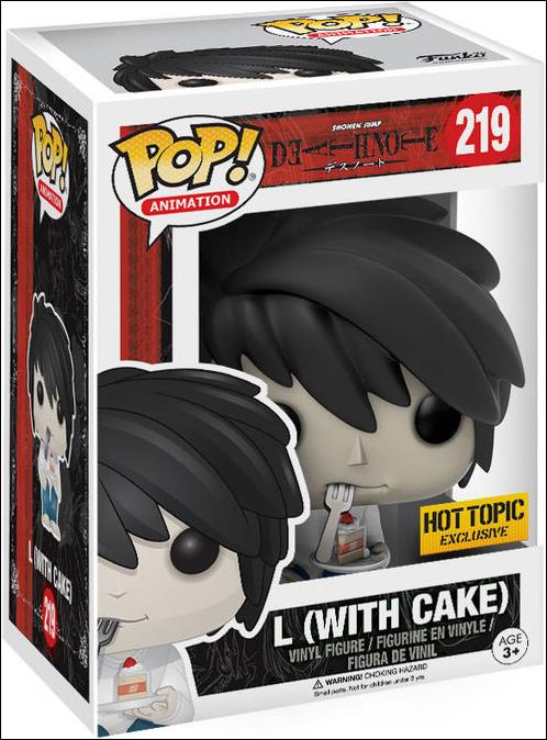 POP! Animation figure 219 L (With Cake) Hot Topic Exlcusive