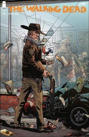 Walking Dead (2003) issue 1-Q Charlie Adlard 15th Anniversary Cover