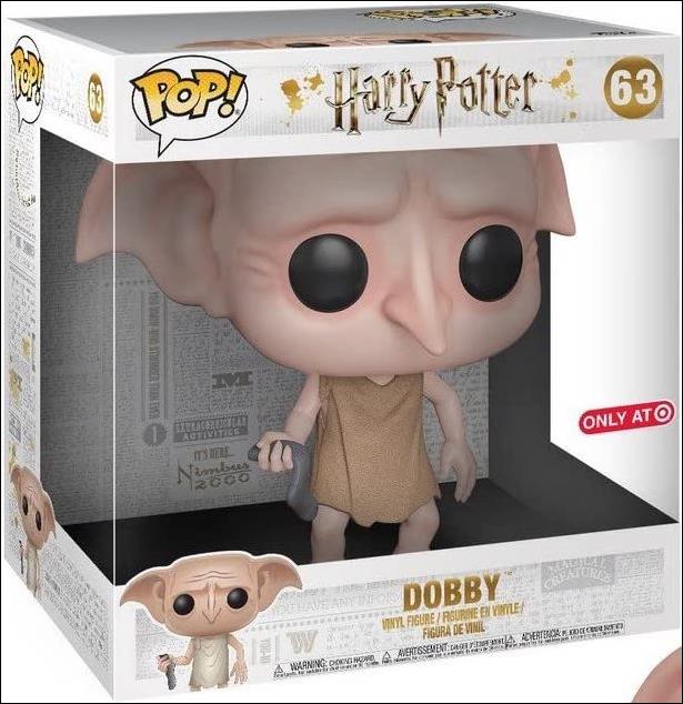 POP! Harry Potter figure 63 Dobby (10 Inch) Target Exclusive