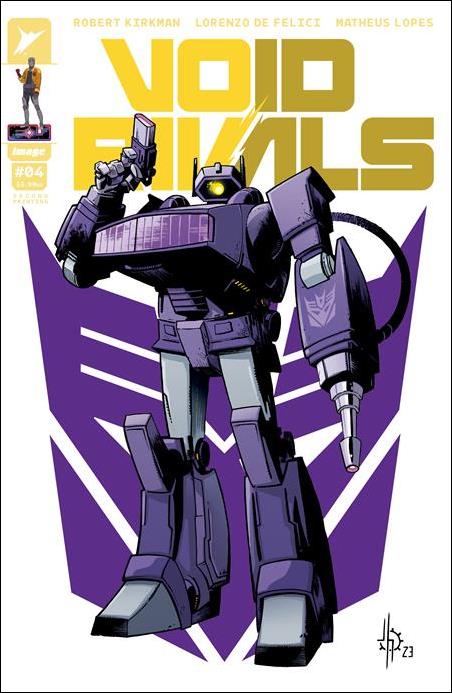 Void Rivals issue 4-E Jason Howard Cover (2nd Printing)
