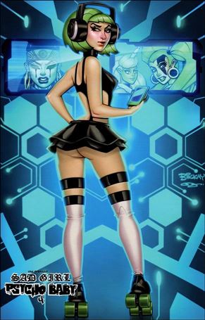Sad Girl Psycho Baby issue 4-D Bill McKay Cover
