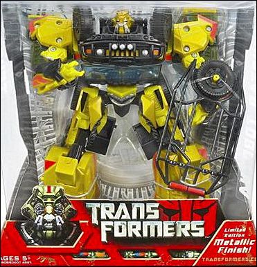 Transformers (Voyager Class) Movie Figures figure 1-C Metallic Finish Ratchet  (Best Buy Exclusive)