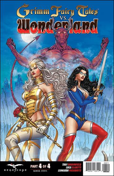 Grimm Fairy Tales Vs. Wonderland issue 4 Abhishek Malsuni Cover