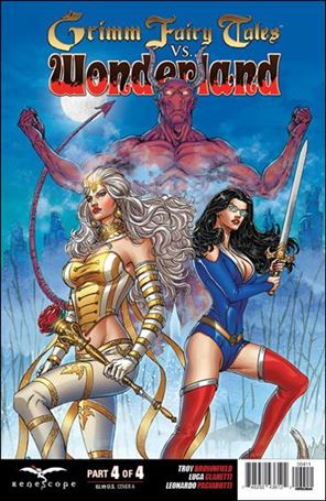Grimm Fairy Tales Vs. Wonderland Cover Image 2