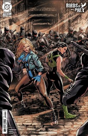 Birds of Prey (2023) issue 19-E Serg Acuña 1:25 Cardstock Cover