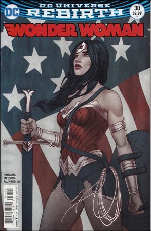 Wonder Woman (2016)  issue 30-B Jenny Frison Cover