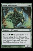 Magic the Gathering: Commander (Base Set) card 151 Elvish Aberration