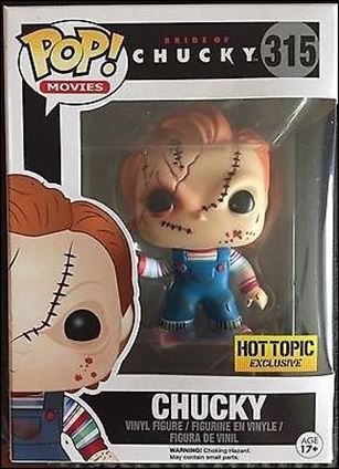 POP! Movies figure 315 Chucky Hot Topic 