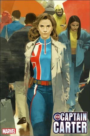 Captain Carter issue 2-B Marc Aspinall Cover