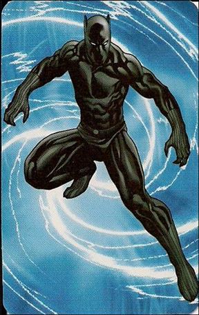 Marvel Universe: Series 1 (Promo) card 005 Black Panther
