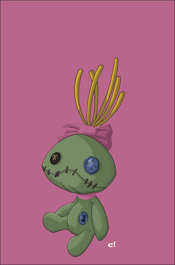 Lilo & Stitch issue 3-E Craig Rousseau 1:7 Virgin Color Bleed Cover