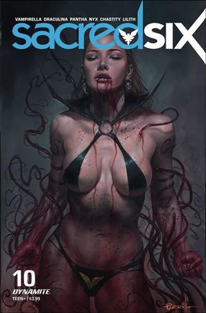 Sacred Six issue 10 Lucio Parrillo Cover