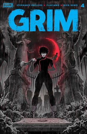 Grim issue 4-H Flaviano Cover (2nd Printing)