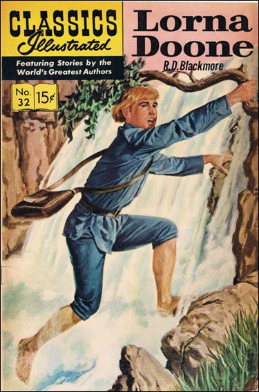 Classic Comics/Classics Illustrated issue 32-E HRN 138 - New Cover Art